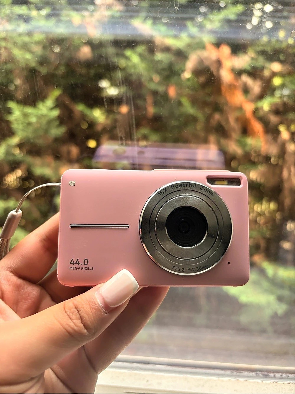 Pink 4.0 MP Digital Camera